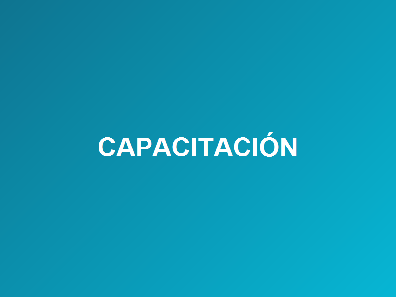 Capacitación